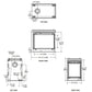 Pier direct vent gas fireplace