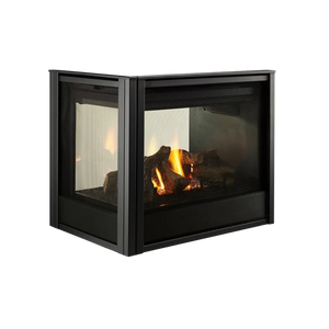 Pier direct vent gas fireplace