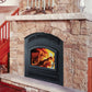 Pioneer III wood-burning fireplace