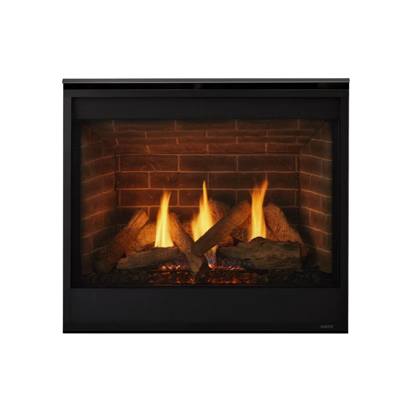Quartz direct vent gas fireplace - 42 inch