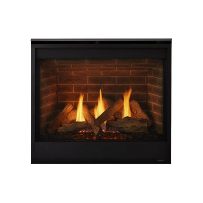 Quartz direct vent gas fireplace - 42 inch