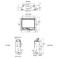 Quartz direct vent gas fireplace - 42 inch