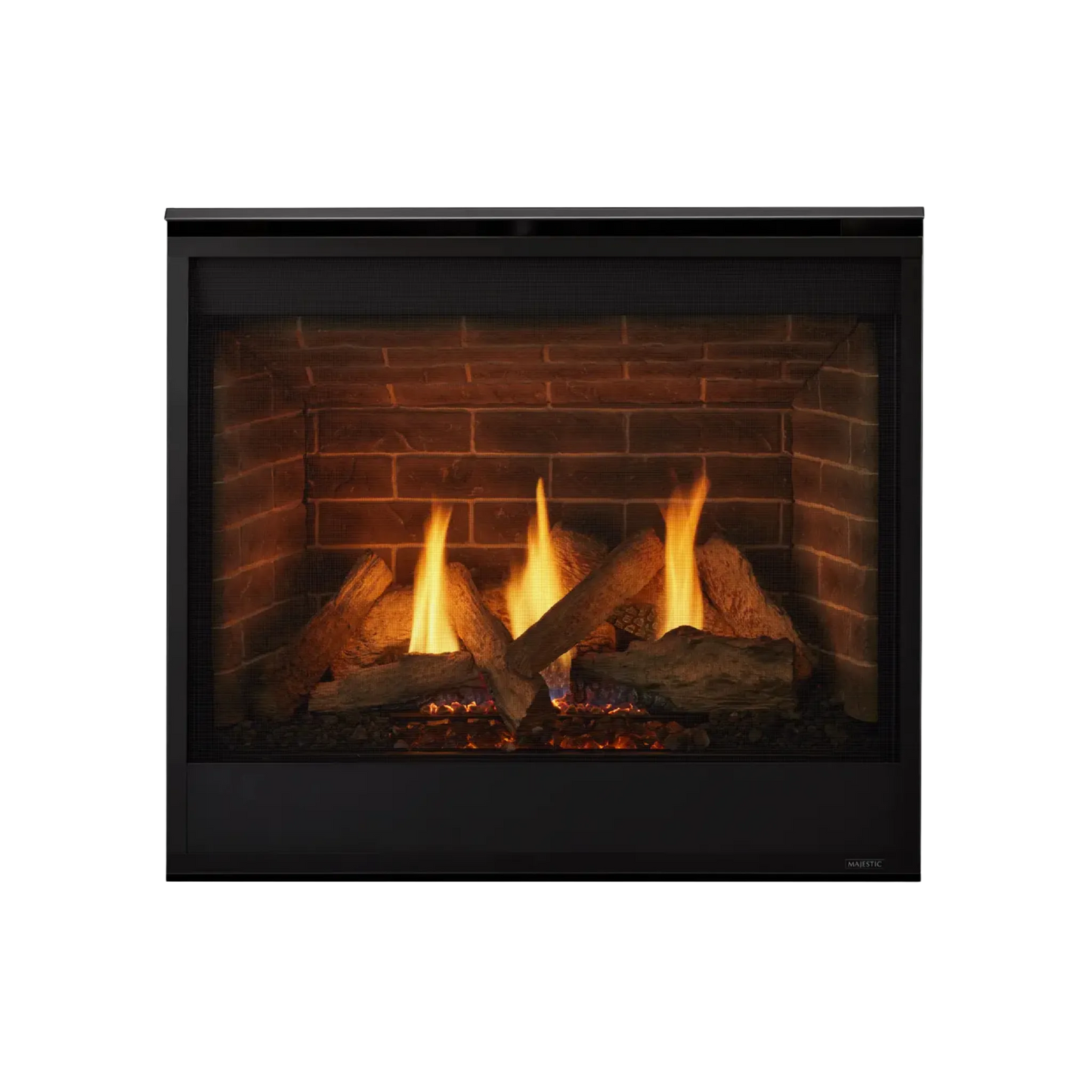 Quartz series direct vent gas fireplace