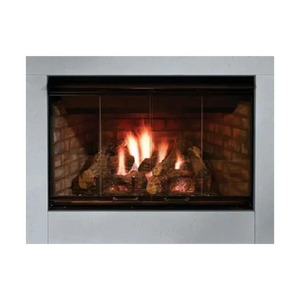 Reveal B-vent gas fireplace