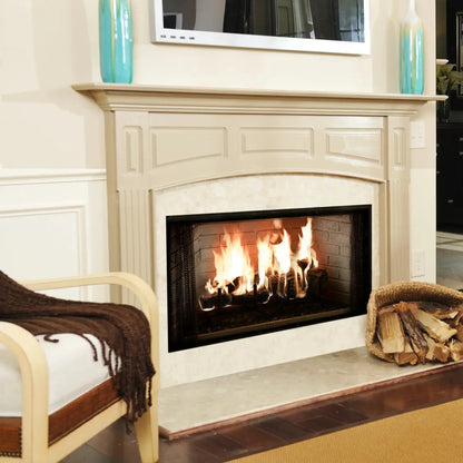 Royalton wood fireplace