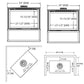 Trilliant freestanding gas fireplace