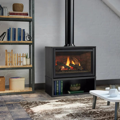 Trilliant freestanding gas fireplace