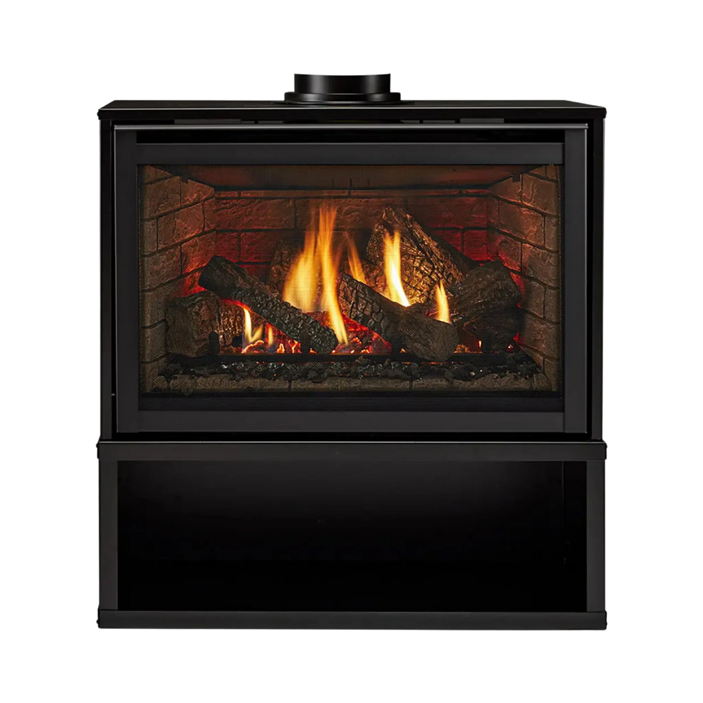 Trilliant freestanding gas fireplace