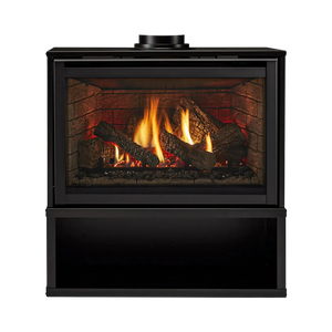 Trilliant freestanding gas fireplace