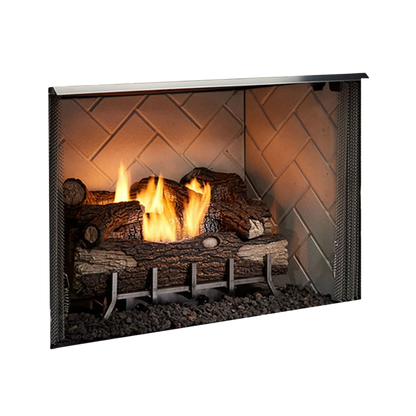 Vesper outdoor gas fireplace