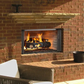 Villawood outdoor wood fireplace