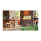 Majestic Lanai See-Through Gas Fireplace