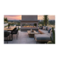 Majestic Lanai See-Through Gas Fireplace
