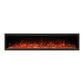 Spectrum slimline electric fireplace