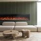 Spectrum slimline electric fireplace