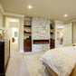 Spectrum slimline electric fireplace