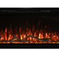 Spectrum slimline electric fireplace