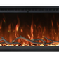 Spectrum slimline electric fireplace