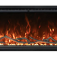 Spectrum slimline electric fireplace
