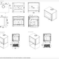 Osburn Inspire 2000 Wood Stove dimensions drawing