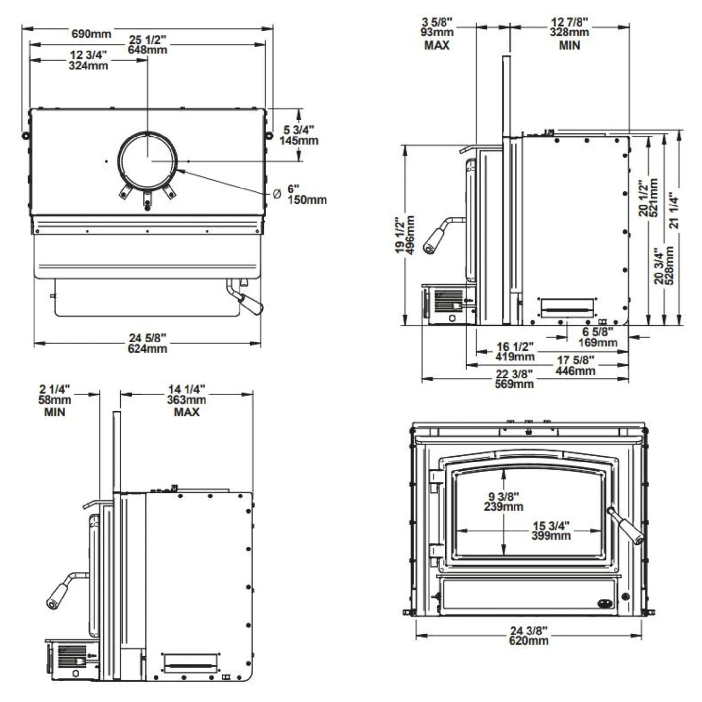 1700 I wood insert