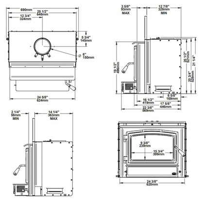 1700 I wood insert