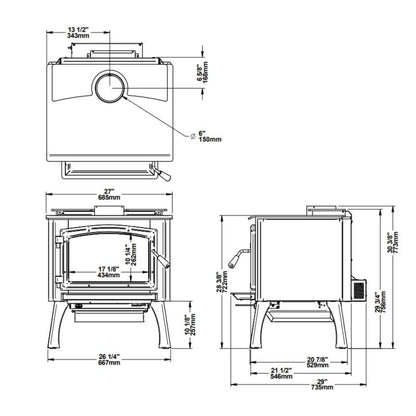 2000 wood stove