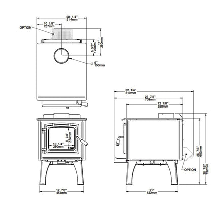 950 wood stove