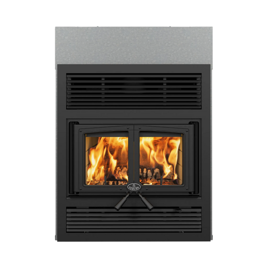 Everest III wood fireplace