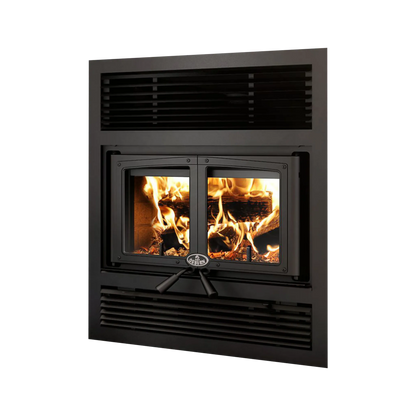 Everest III wood fireplace