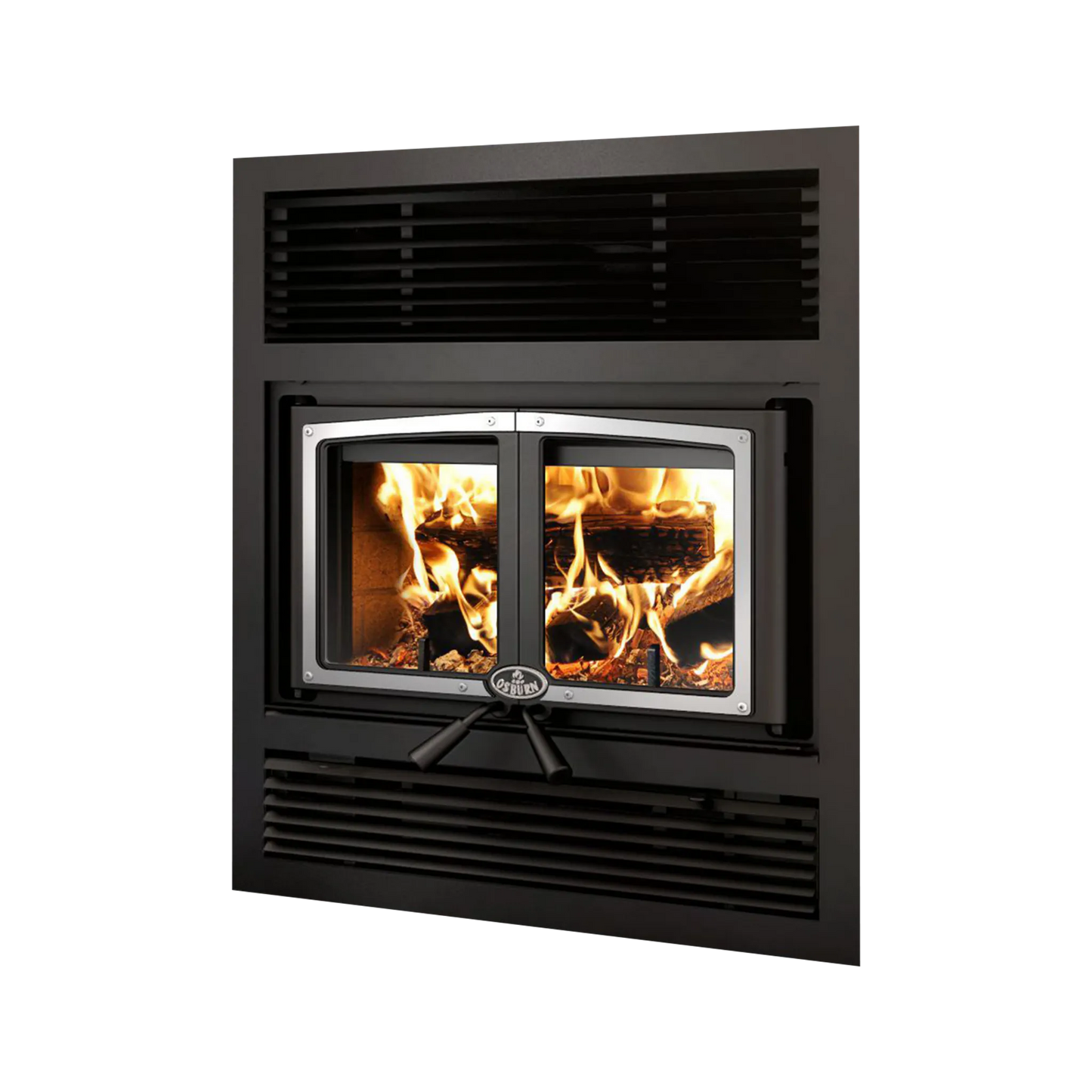 Everest III wood fireplace