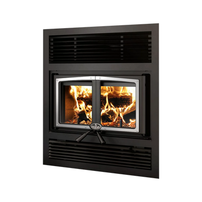 Everest III wood fireplace