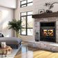 Everest III wood fireplace