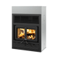 Everest III wood fireplace