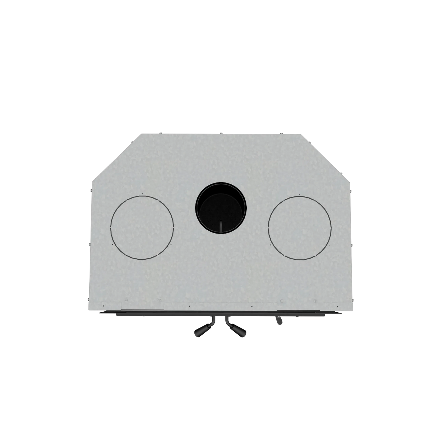 Everest III wood fireplace