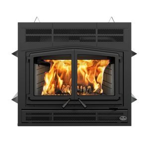 Horizon wood fireplace