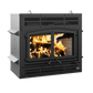 Horizon wood fireplace
