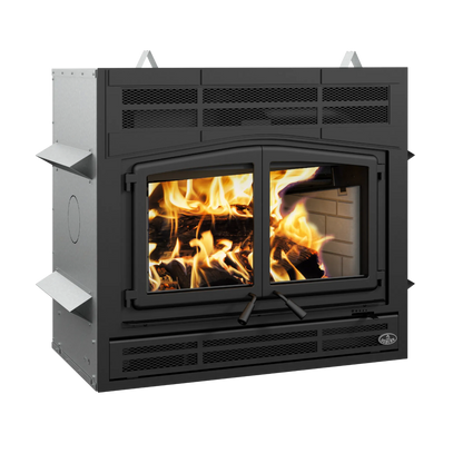 Horizon wood fireplace