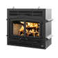 Horizon wood fireplace