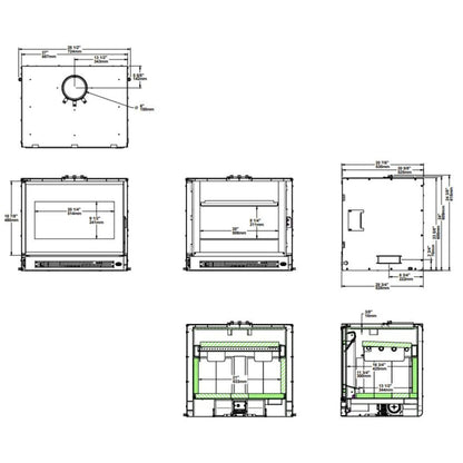 Inspire 2000 I wood insert