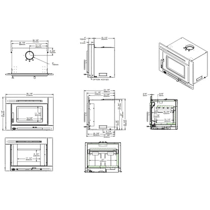 Matrix I wood insert