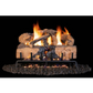 Charred angel oak outdoor vented gas log set