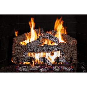 Real Fyre Charred Cinder Oak Gas Logs