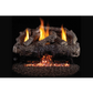 Charred frontier oak ventless gas log set