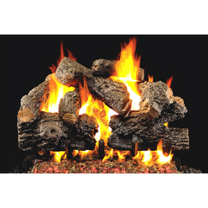 Real Fyre Charred Royal English Oak Gas Log Sets