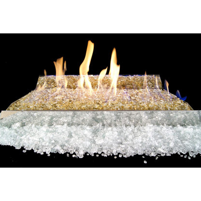 G21 contemporary burner vent free gas log set