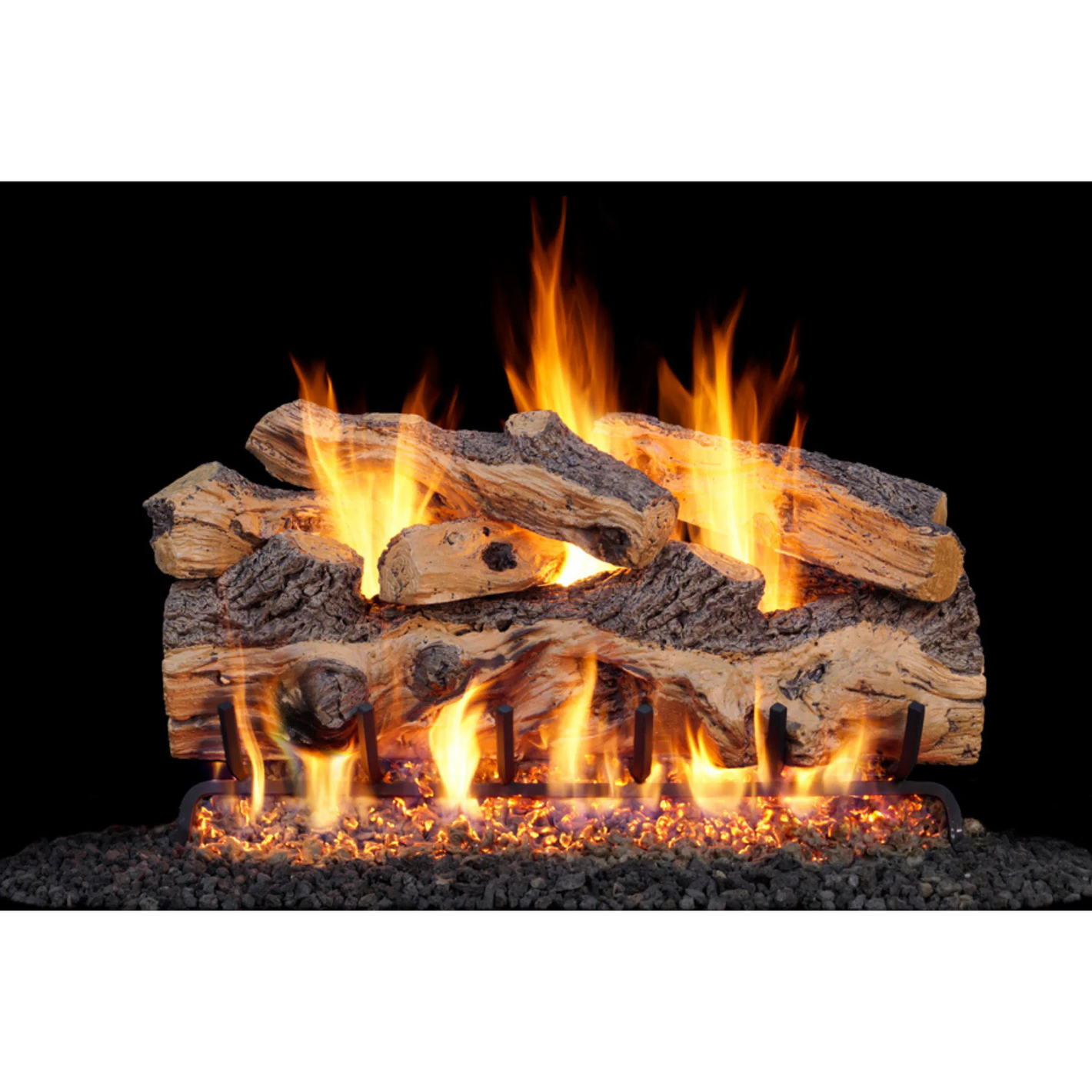 Real Fyre Gnarled Split Oak Gas Logs