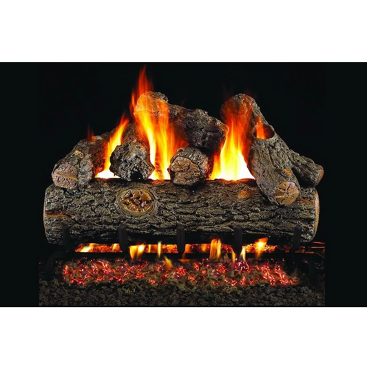 Golden oak designer plus ANSI vented gas log set