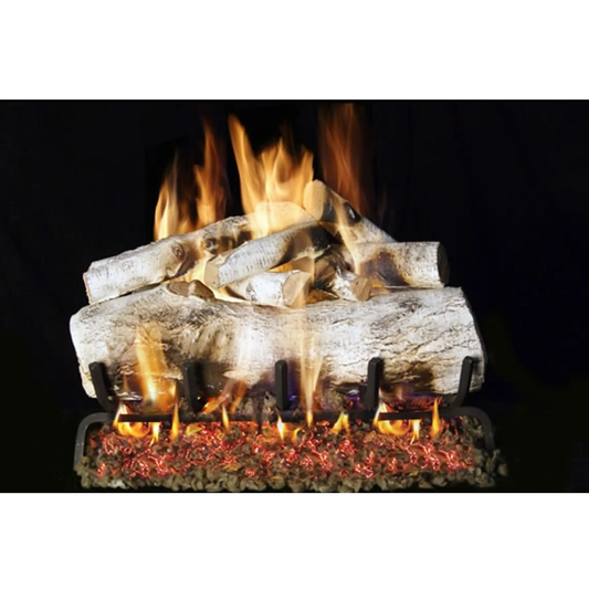 Mountain birch ST vented gas log set