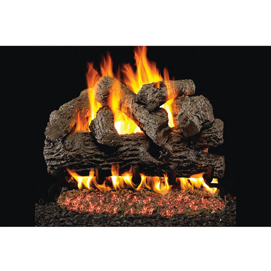 Royal english oak vented gas log set